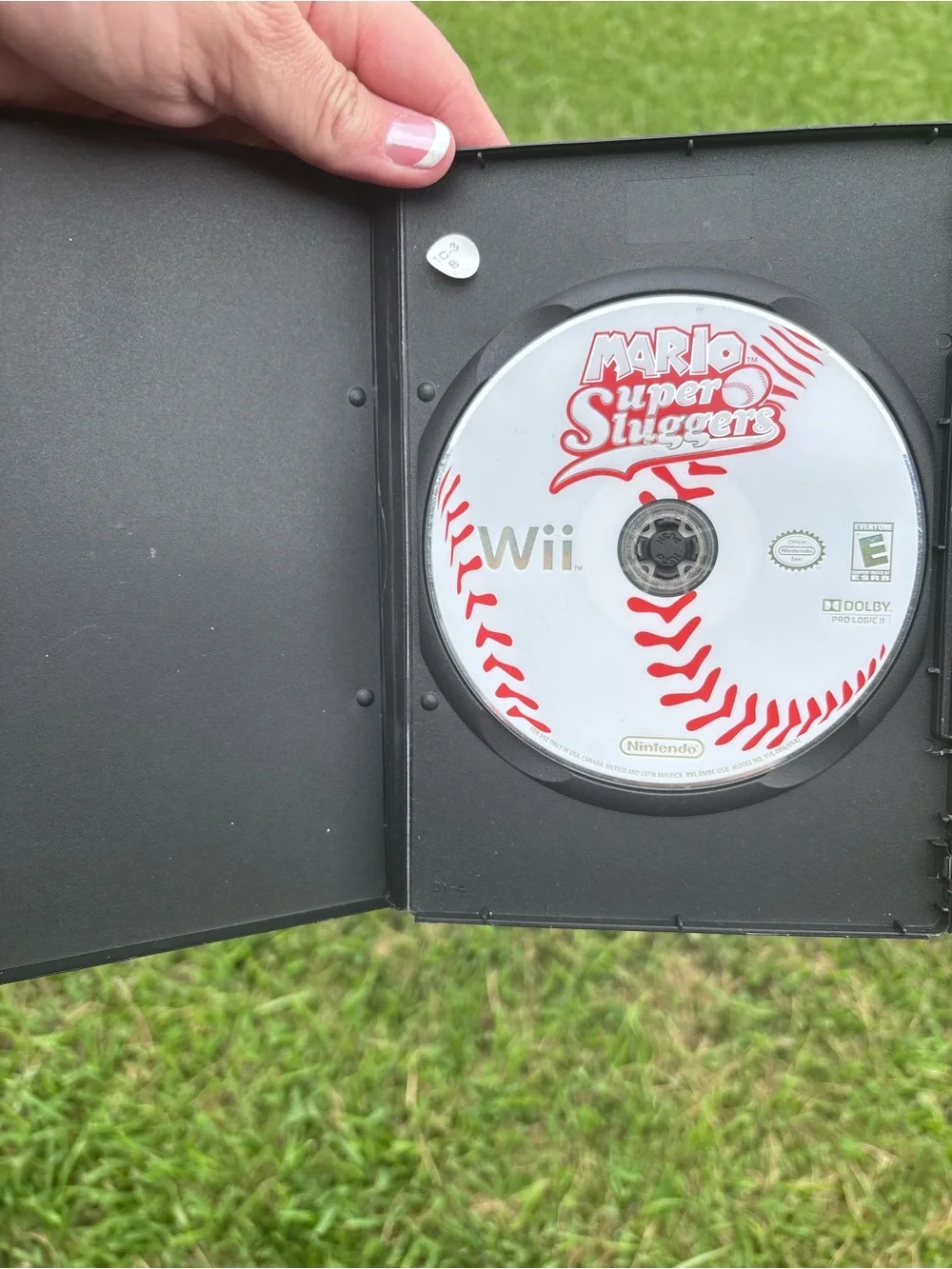 Mario Super Sluggers (Wii, 2008) with original case and no manual